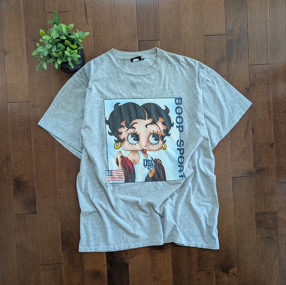 BETTY BOOP 'BOOP SPORT' VINTAGE GRAPHIC TSHIRT